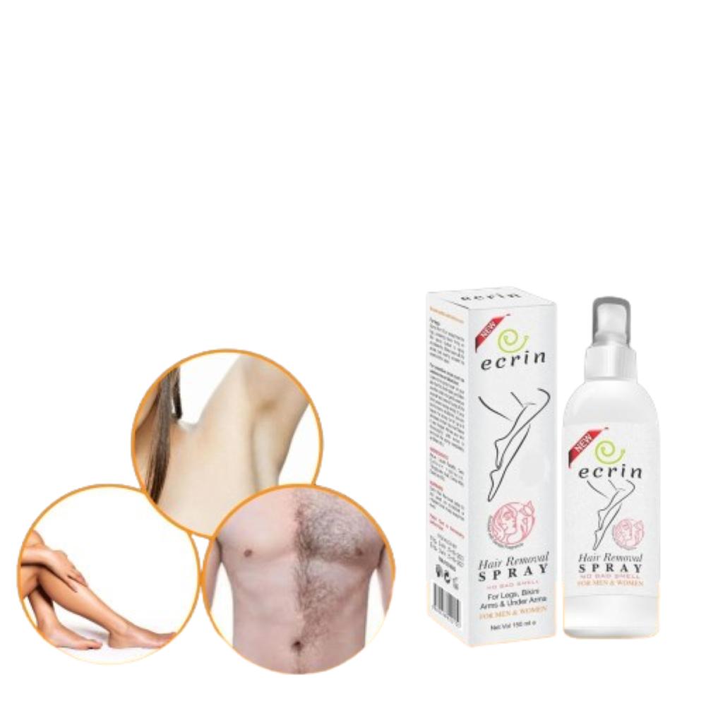 Ecrin Hair Removal Spray 150ml Smooth Legs Bikini Arms Underarms