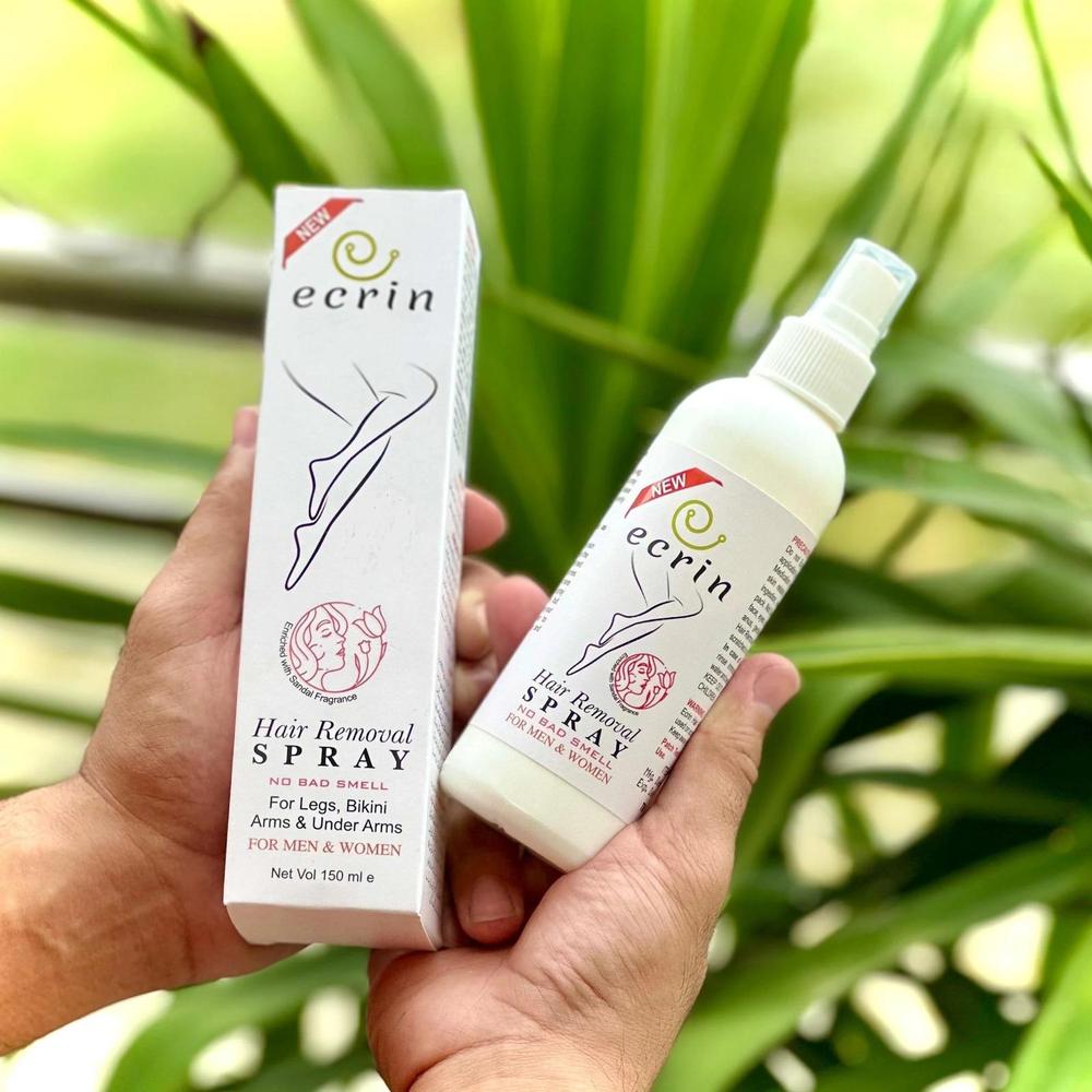 Ecrin Hair Removal Spray 150ml Smooth Legs Bikini Arms Underarms