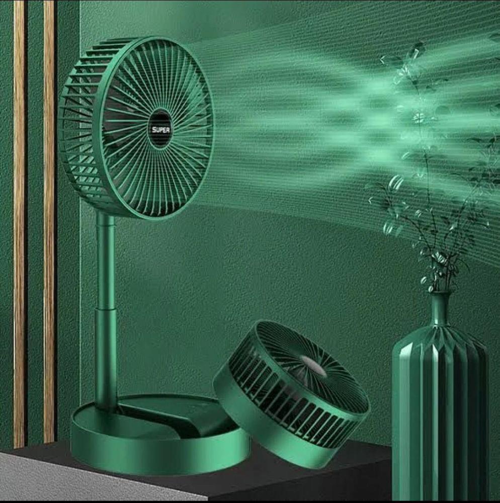 Rechargable Portable Electric Mini Fan Foldable Telescopic Fan