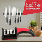 Household Knife Sharpener Kitchen Multi Functional Three Section Cutter Diamond Cutter Sharpening