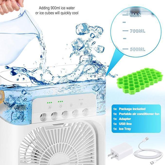 3 adjustable mini air cooling fan