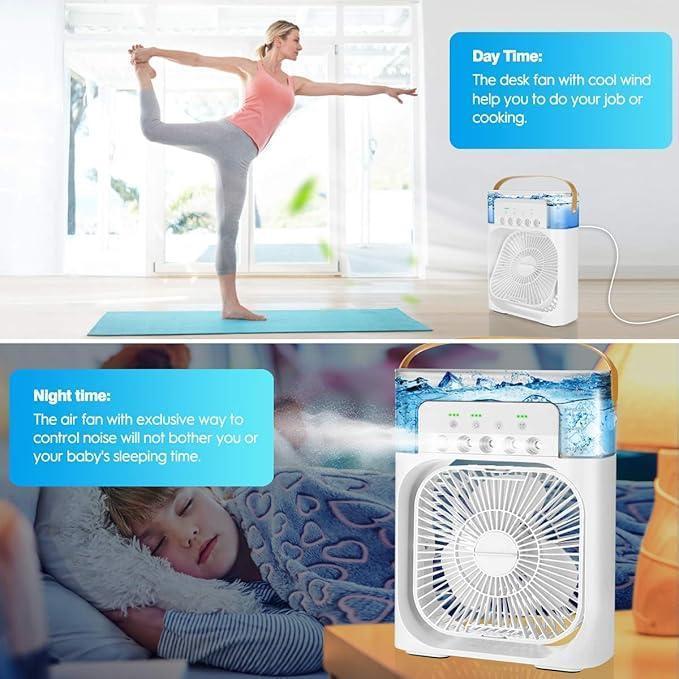 3 adjustable mini air cooling fan