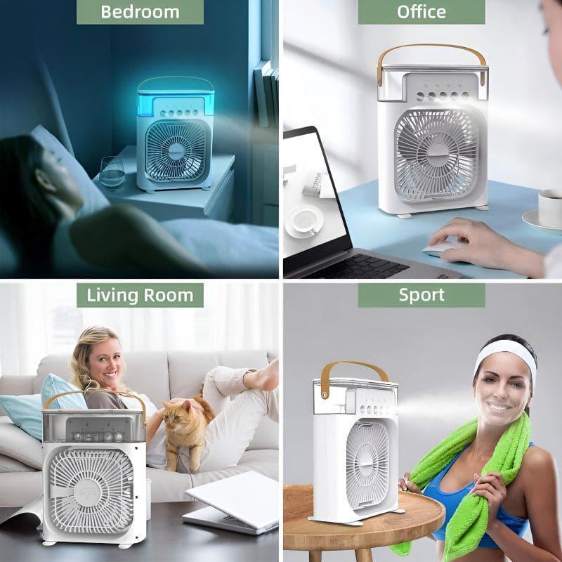 3 adjustable mini air cooling fan