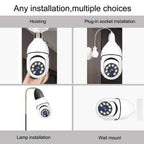 CCTV 1080P Full HD CCTV Camera CCTV Camera Wifi Smart Camera Wifi Camera Home Security Camera Smart Camera Wifi CCTV Wifi Camera Blub Socket Security Camera For Home