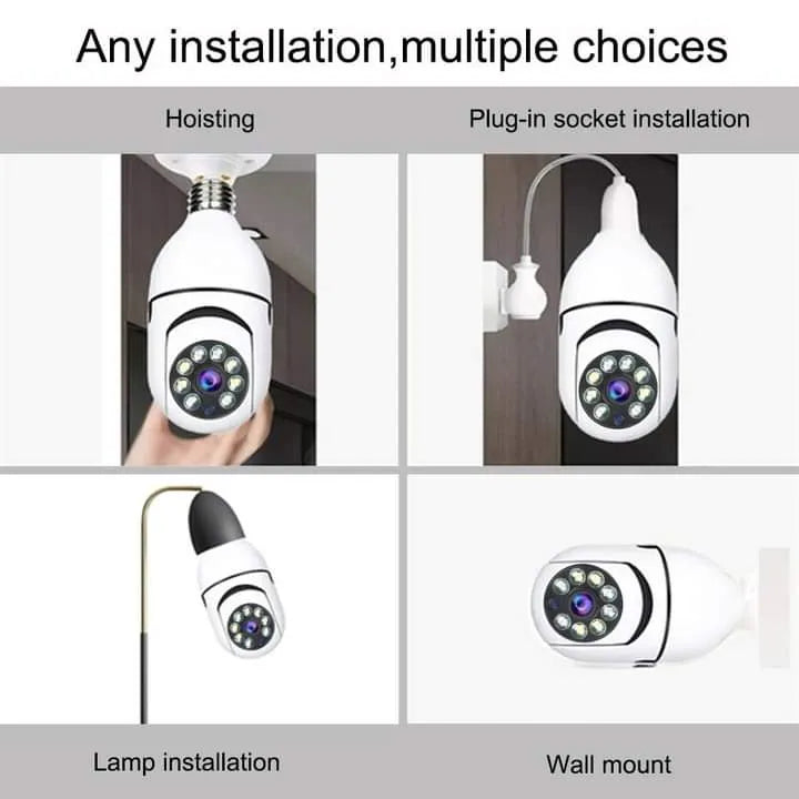 CCTV 1080P Full HD CCTV Camera CCTV Camera Wifi Smart Camera Wifi Camera Home Security Camera Smart Camera Wifi CCTV Wifi Camera Blub Socket Security Camera For Home