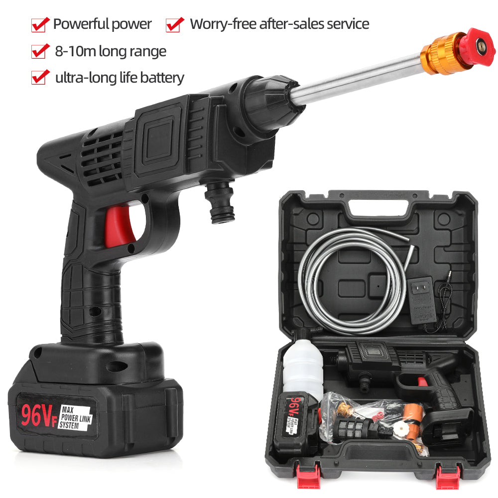 Hunted Hand  48V Wireless High Pressure Washer Gun Single Battery With Premium Box
