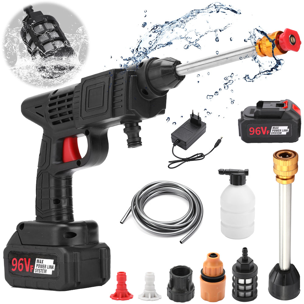 Hunted Hand  48V Wireless High Pressure Washer Gun Single Battery With Premium Box