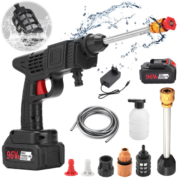 Hunted Hand  48V Wireless High Pressure Washer Gun Single Battery With Premium Box