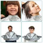 1PC Hair Cutting Cape, 3D Breathable Barber Cloak for Hair Dye, Foldable Waterproof Haircut Cloth for Home Salon Use