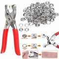 Metal Press Button Pliers Metal Sewing Prong Rings Buttons Clip Pliers DIY Clothes Tool for Sewing Leather Rivets Bags Clothes