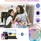 K12 Portable Speaker With Mic | Karaoke Microphone With Speaker | Portable Wireless Bluetooth Speaker
