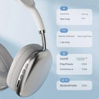P9 Pro Max With Wireless charging spotted headphones