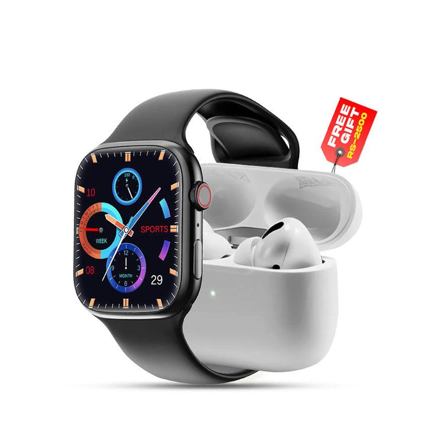 11 in 1 Series 10 Pro Smart watch with higher Quality Airpords pro