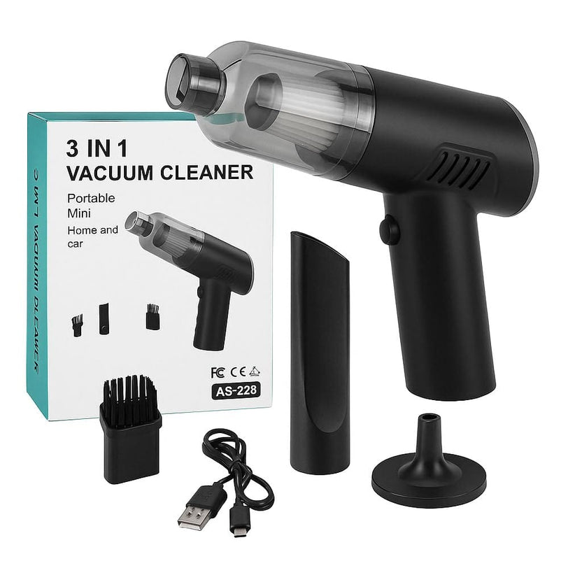 3 IN ONE PORTABLE MINNI VACUUM CLEANER NEW