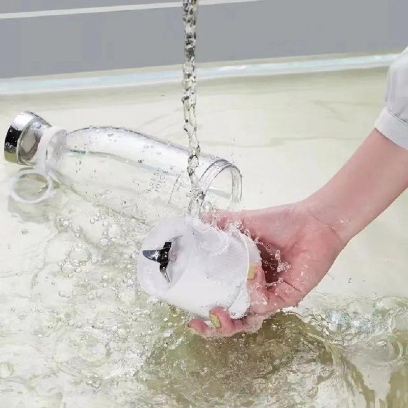 USB Chargeable Juicer Blender 6 Blades 1000ml - Portable Juicer