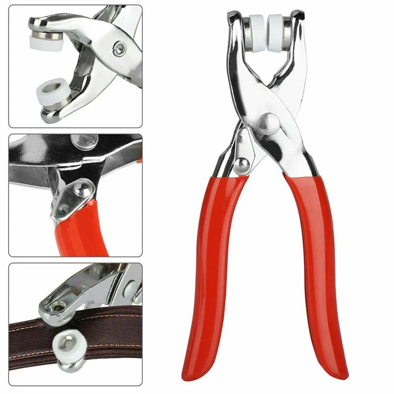 Metal Press Button Pliers Metal Sewing Prong Rings Buttons Clip Pliers DIY Clothes Tool for Sewing Leather Rivets Bags Clothes