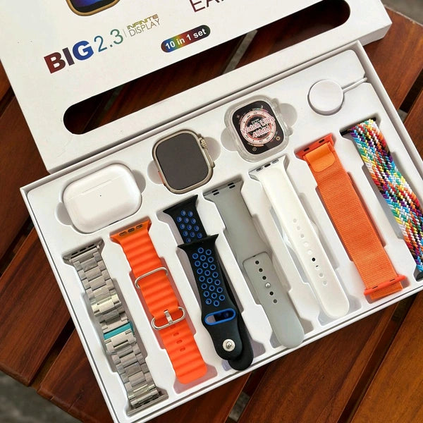 I20 Ultra Suit Max Smart watch with Free Airpords Pro 2