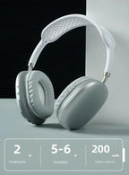 P9 Pro Max With Wireless charging spotted headphones